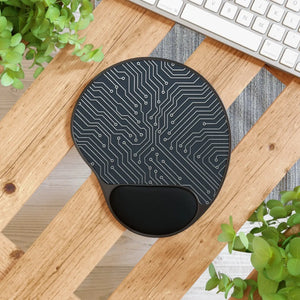 Memory Foam Mouse Pad – Tech Art Graphic - Dipaliz - Pads