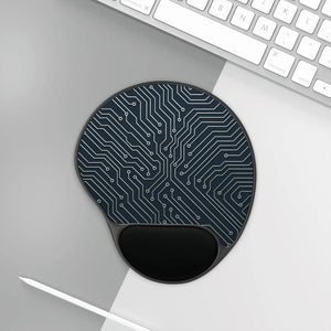 Memory Foam Mouse Pad – Tech Art Graphic - Dipaliz - Pads
