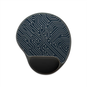 Memory Foam Mouse Pad – Tech Art Graphic - Dipaliz - Pads