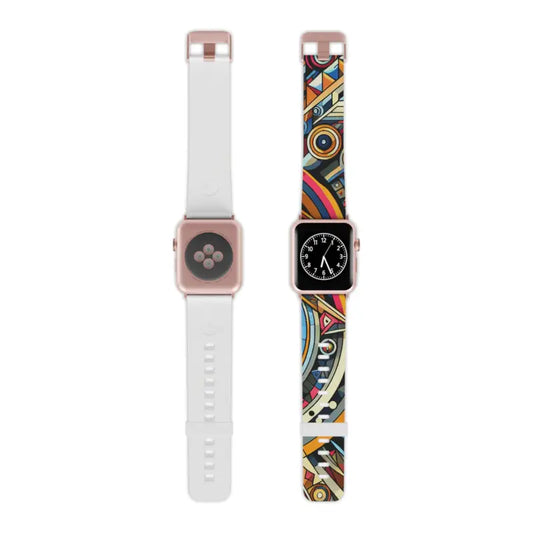 Tech-savvy Style Elastomer Apple Watch Band Magic - 7.5’’ × 0.75’’ / 38 - 40 Mm / Rose Gold Accessories