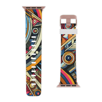 Tech-savvy Style Elastomer Apple Watch Band Bliss - Accessories