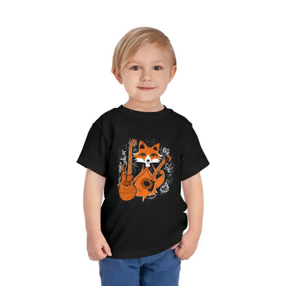 Tee-tacular Toddler Short Sleeve Fun - Soft & Comfy Wear - Black / 2t Kids Clothes