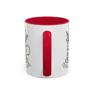 Vibrant Terrace Cafe Mugs - Colorful Ceramic Gift - Dipaliz