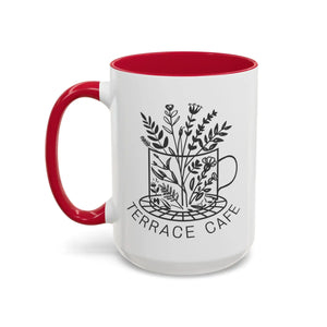 Vibrant Terrace Cafe Mugs - Colorful Ceramic Gift - Dipaliz