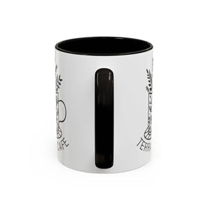 Vibrant Terrace Cafe Mugs - Colorful Ceramic Gift - Dipaliz