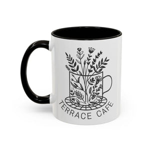 Vibrant Terrace Cafe Mugs - Colorful Ceramic Gift - Dipaliz
