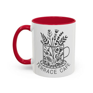 Vibrant Terrace Cafe Mugs - Colorful Ceramic Gift - Dipaliz