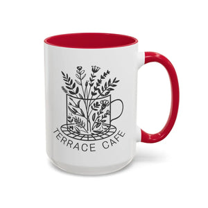 Vibrant Terrace Cafe Mugs - Colorful Ceramic Gift - Dipaliz