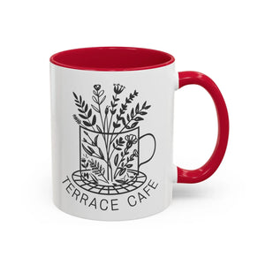 Vibrant Terrace Cafe Mugs - Colorful Ceramic Gift - Dipaliz