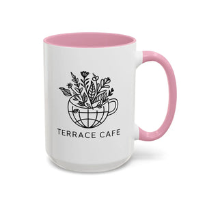 Vibrant Colorful Coffee Mugs - Terrace Cafe Style - Dipaliz