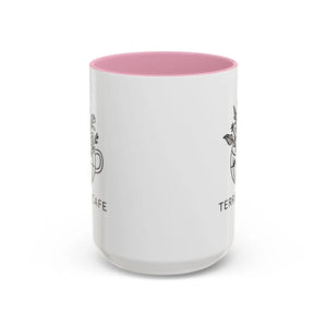 Vibrant Colorful Coffee Mugs - Terrace Cafe Style - Dipaliz