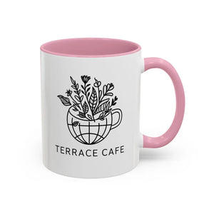 Vibrant Colorful Coffee Mugs - Terrace Cafe Style - Dipaliz