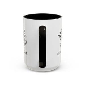 Vibrant Colorful Coffee Mugs - Terrace Cafe Style - Dipaliz