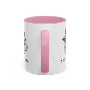 Vibrant Colorful Coffee Mugs - Terrace Cafe Style - Dipaliz