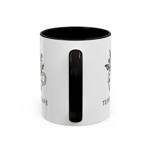 Vibrant Colorful Coffee Mugs - Terrace Cafe Style - Dipaliz
