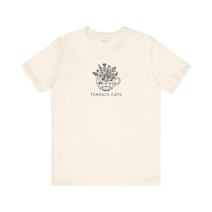 Soft Terrace Cafe Unisex Jersey Short Sleeve Tee - Dipaliz - T-shirts