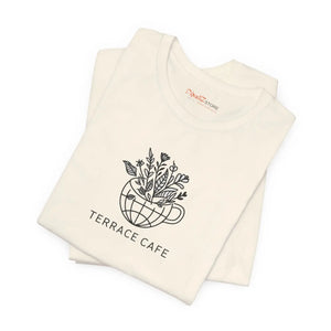 Soft Terrace Cafe Unisex Jersey Short Sleeve Tee - Dipaliz - T-shirts