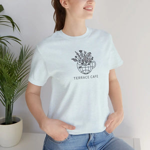 Soft Terrace Cafe Unisex Jersey Short Sleeve Tee - Dipaliz - T-shirts