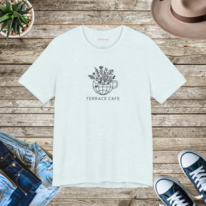 Soft Terrace Cafe Unisex Jersey Short Sleeve Tee - Dipaliz - T-shirts