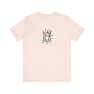 Soft Cafe Unisex Jersey Tee - Terrace Coffee Cotton - Dipaliz - T-shirts