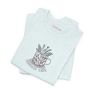 Soft Cafe Unisex Jersey Tee - Terrace Coffee Cotton - Dipaliz - T-shirts
