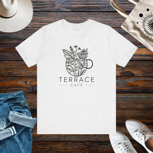 Soft Terrace Cafe Unisex Jersey - Cotton Comfort - Dipaliz - T-shirts
