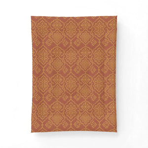 Medallion Cotton Comforter – Terracotta Ground - Dipaliz - Quilts & Comforters
