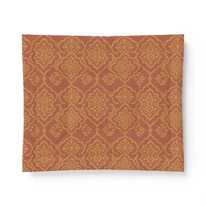 Medallion Cotton Comforter – Terracotta Ground - Dipaliz - Quilts & Comforters