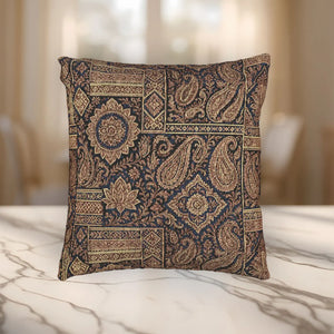 Textured Woven Pillow - Bohemian Home Decor - Dipaliz - Throw Pillows