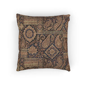 Textured Woven Pillow - Vibrant Bohemian Home Decor - Dipaliz - Throw Pillows