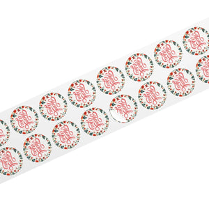 Enchanting Floral Sticker Label Rolls Premium Bopp - Dipaliz - Labels & Tags