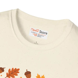 Thankful Autumn Tee Softstyle Cozy Fall Fashion Gift - Dipaliz - T-shirts