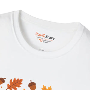 Thankful Autumn Tee Softstyle Cozy Fall Fashion Gift - Dipaliz - T-shirts
