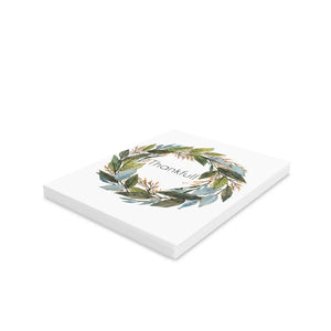 Elegant Thanksgiving Greeting Cards - Autumn Motif - Dipaliz - & Note