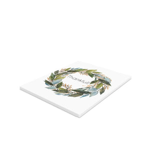 Elegant Thanksgiving Greeting Cards - Autumn Motif - Dipaliz - & Note