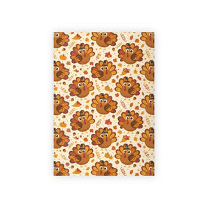 Wrapping Paper Folds Cleanly Cozy Fall Satin Finish - Dipaliz