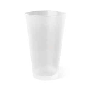 Festive Frosted Pint Glasses - Holiday 16oz Matte - Dipaliz - Beer