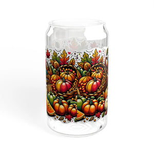 Sleek 16oz Bpa-free Sipper Glass - Bamboo Lid - Dipaliz - Tumblers