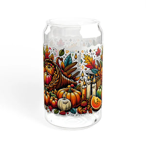 Sleek 16oz Bpa-free Sipper Glass - Bamboo Lid - Dipaliz - Tumblers