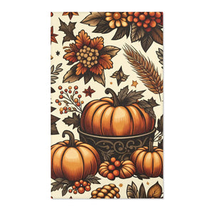 Chenille Pumpkin Rugs - Thanksgiving Home Decor - Dipaliz - 36’’ × 60’’