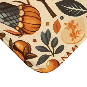 Turkey Bath Mat - Anti-slip Comfort Thanksgiving Design - Dipaliz - Mats & Rugs