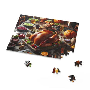 Thanksgiving Turkey Puzzle Fun Box 500 Pieces Set - Dipaliz - Jigsaw Puzzles
