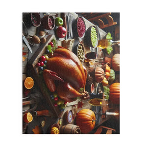 Thanksgiving Turkey Puzzle Fun Box 500 Pieces Set - Dipaliz - Jigsaw Puzzles