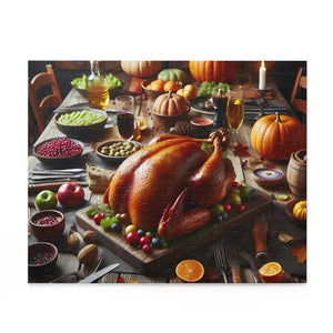 Thanksgiving Turkey Puzzle Fun Box 500 Pieces Set - Dipaliz - Jigsaw Puzzles
