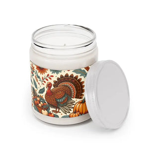 Turkey Soy Candle - Thanksgiving Themed Wax Blend - Dipaliz - Candles