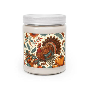 Turkey Soy Candle - Thanksgiving Themed Wax Blend - Dipaliz - Candles