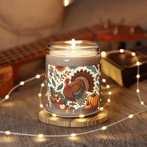 Turkey Soy Candle - Thanksgiving Themed Wax Blend - Dipaliz - Candles