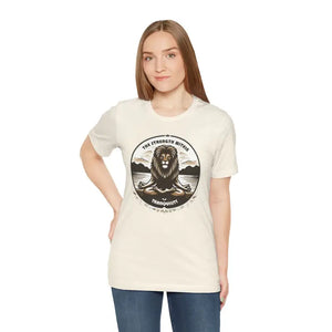 Yoga Unisex Jersey Cotton Tee - Bold Lion Energy - Dipaliz - T-shirts