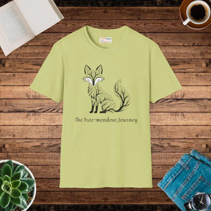 T-shirt - Tree-mendous Journey Unisex Softstyle Cotton Tee - Dipaliz s / Pistachio