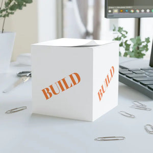 Vibrant Sticky Note Cube Inspires Creative Workspace - Dipaliz - White / one Size - Notes